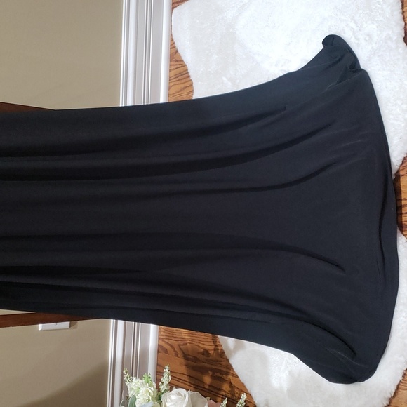 Nwot Michael Kors black dress with gold chain   2X - Picture 7 of 7